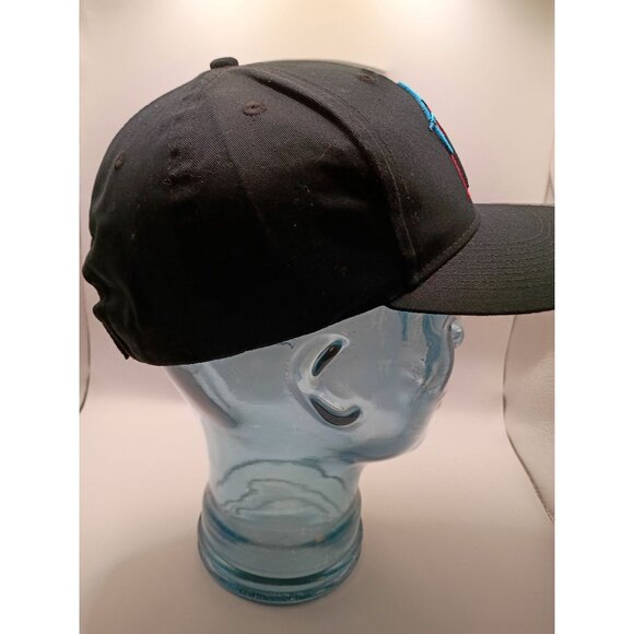 Miami Marlins MLB Black Adjustable Baseball Cap Hat Embroidered Logo - Picture 6 of 9